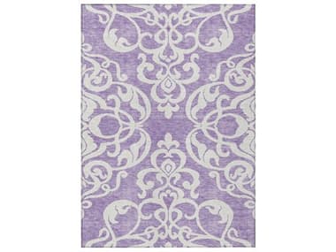 Dalyn Chantille Damask Runner Area Rug DLACN973PURPLE