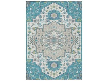 Dalyn Chantille Bordered Area Rug DLACN985TEAL