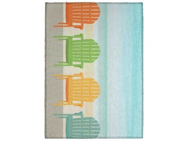 Dalyn Harpswell Graphic Area Rug DLAHP31BLUE