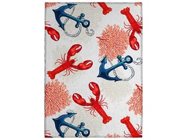 Dalyn Harpswell Graphic Area Rug DLAHP34RED