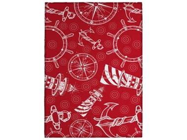 Dalyn Harpswell Graphic Area Rug DLAHP39RUBY