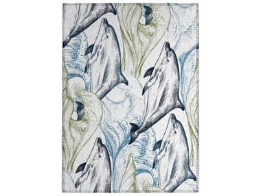 Dalyn Harpswell Graphic Area Rug DLAHP40BLUE