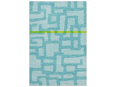Dalyn Mayfield Abstract Area Rug DLAMF110TURQUOISE