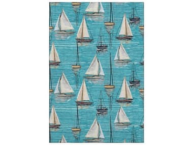 Dalyn Mayfield Graphic Area Rug DLAMF153TEAL