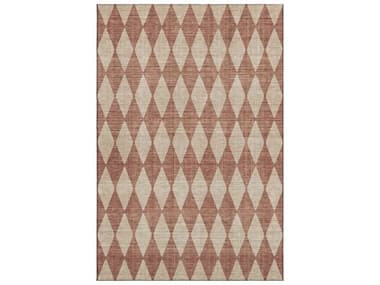 Dalyn Mayfield Geometric Area Rug DLAMF578PAPRIKA