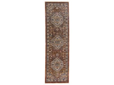 Dalyn Bergama Bordered Runner Area Rug DLBE1PK2X8