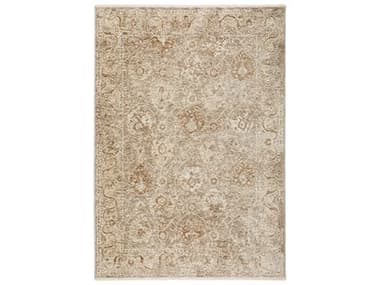 Dalyn Bergama Bordered Area Rug DLBE6PEBBLE