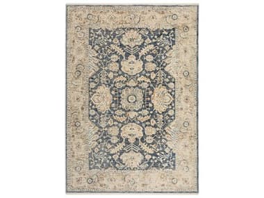 Dalyn Bergama Bordered Area Rug DLBE8NAVY