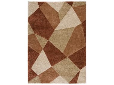 Dalyn Carmona Geometric Area Rug DLCO1PAPRIKA