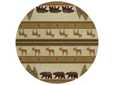 Dalyn Excursion Animal Prints Area Rug DLEX1BG8RO