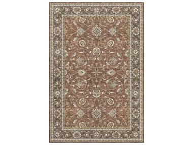 Dalyn Hatay Bordered Area Rug DLHY1PAPRIKA