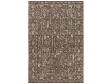 Dalyn Hatay Bordered Area Rug DLHY5BROWN