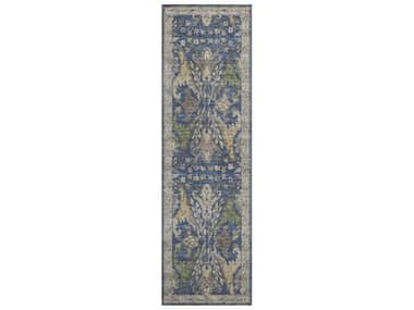 Dalyn Hatay Bordered Runner Area Rug DLHY6NA2X8