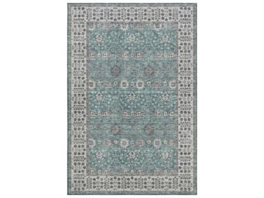 Dalyn Hatay Bordered Area Rug DLHY8TEAL