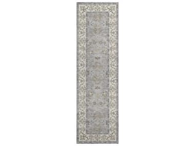 Dalyn Hatay Bordered Runner Area Rug DLHY9GY2X8