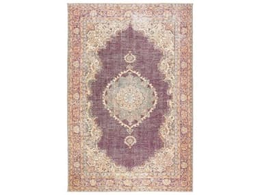 Dalyn Kars Bordered Area Rug DLKA9EGGPLANT