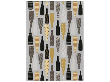 Dalyn Kendall Graphic Area Rug DLKE12SILVER