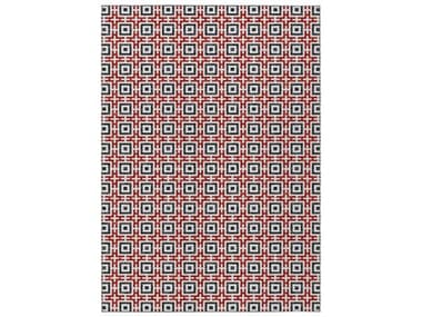 Dalyn Marlo Geometric Runner Area Rug DLMO1RED