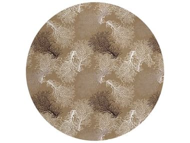 Dalyn Seabreeze Taupe 8' x 8' Round Area Rug DLSZ3TAUPEROU