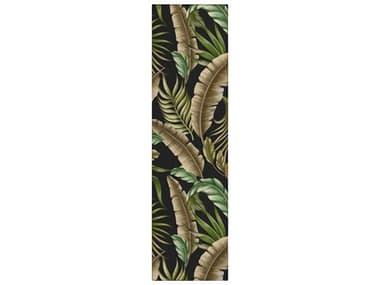 Dalyn Tropics Graphic Runner Area Rug DLTC1BK2X8