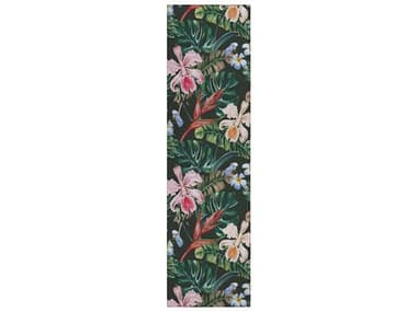 Dalyn Tropics Graphic Runner Area Rug DLTC6BK2X8