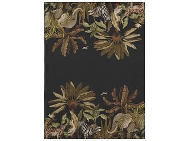 Dalyn Tropics Graphic Area Rug DLTC8BLACK