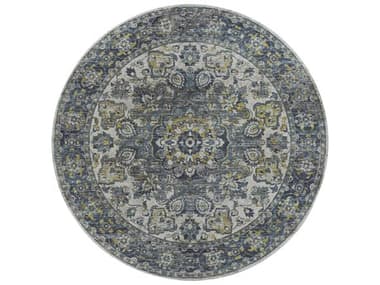 Dalyn Tuscany Bordered Area Rug DLTU1SILVERROU