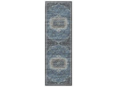 Dalyn Tuscany Bordered Runner Area Rug DLTU4BLUERUN