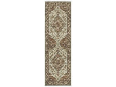 Dalyn Tuscany Bordered Runner Area Rug DLTU9GOLDRUN