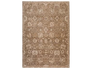 Dalyn Yarra Bordered Area Rug DLYA7CHOCOLATE