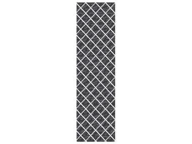 Dalyn York Geometric Runner Area Rug DLYO1BLACKRUN