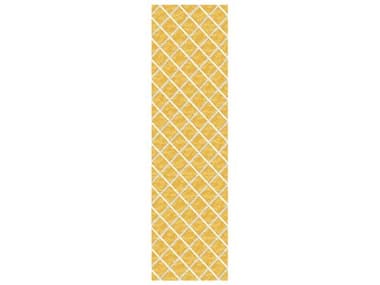 Dalyn York Geometric Runner Area Rug DLYO1GOLDRUN