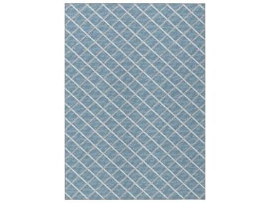 Dalyn York Geometric Area Rug DLYO1SKYBLUE