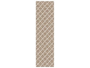 Dalyn York Geometric Runner Area Rug DLYO1TAUPERUN