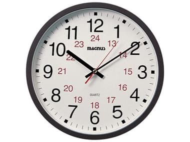 Dainolite Black Wall Clock DN22502BK
