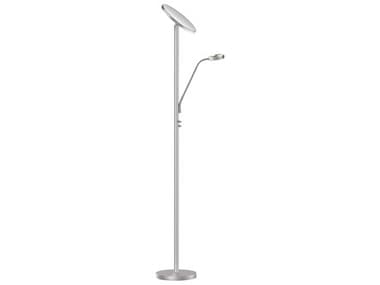 Dainolite Mother And Son Satin Nickel Floor Lamp DN801LEDFSN