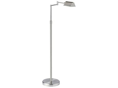 Dainolite Satin Nickel Floor Lamp DN9257LEDFSN