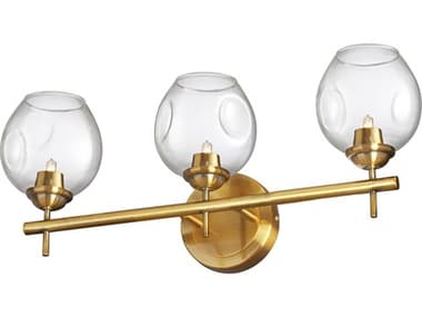Dainolite Abii 3-Light Vintage Bronze Vanity Light DNABI203WVBCLR
