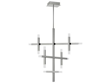 Dainolite Acasia 14-Light Polished Chrome Geometric Linear Tiered Chandelier DNACS3656CPCFR