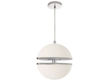 Dainolite Atomic 2-Light Polished Chrome Globe Mini Pendant DNAMC1330LEDPPC