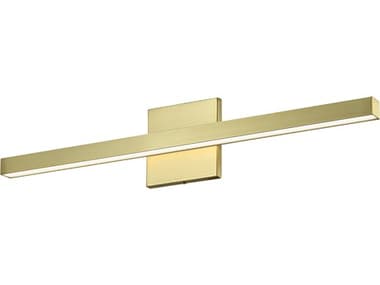 Dainolite Arandel 1-Light Aged Brass Vanity Light DNARL2518LEDWAGB