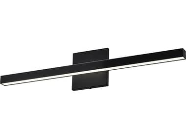 Dainolite Arandel 1-Light Matte Black Vanity Light DNARL2518LEDWMB