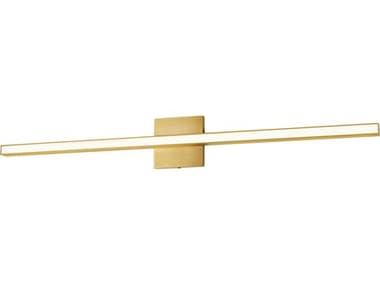 Dainolite Arandel 1-Light Aged Brass Vanity Light DNARL3624LEDWAGB