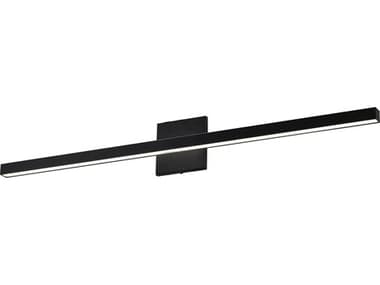 Dainolite Arandel 1-Light Matte Black Vanity Light DNARL3724LEDWMB