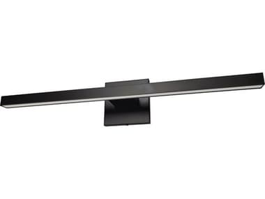 Dainolite Arandel 1-Light Matte Black Vanity Light DNARL418LEDWMB