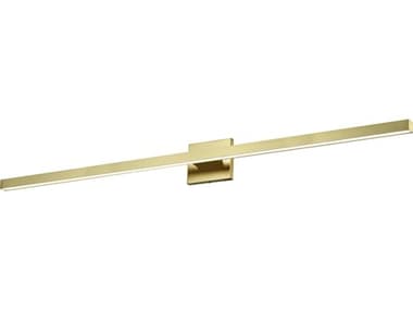 Dainolite Arandel 1-Light Aged Brass Vanity Light DNARL424LEDWAGB