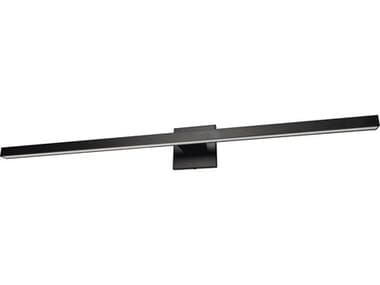 Dainolite Arandel 1-Light Matte Black Vanity Light DNARL424LEDWMB
