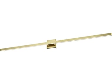 Dainolite Arandel 1-Light Aged Brass Vanity Light DNARL436LEDWAGB