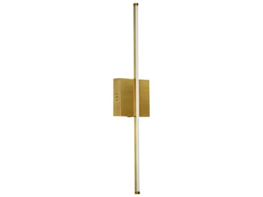 Dainolite Array 1-Light Aged Brass Wall Sconce DNARY2519LEDWAGB