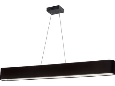 Dainolite Aubrey 1-Light Matte Black Linear Island Pendant DNAUBR5030HPMB797